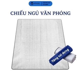 Chiếu ngủ văn phòng buổi trưa ❌TẶNG KÈM TÚI❌, Tấm thảm trải lót bạc gấp gọn cách nhiệt đơn đôi loại lớn ETAMI