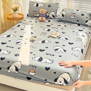 Ga trải giường( Chưa kèm vỏ gối ) poly cotton ETAMI KT 1m2,1m6,1m8,Drap bọc nệm đẹp,được chọn mẫu