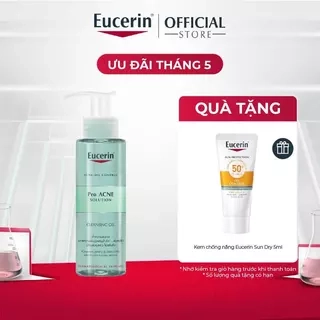 Gel rửa mặt giảm mụn Eucerin Pro Acne Cleansing Gel 200ml