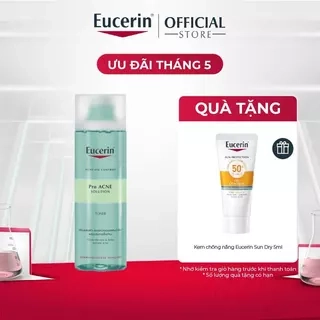 Nước cân bằng cho da nhờn mụn Eucerin Pro Acne Toner 200ml