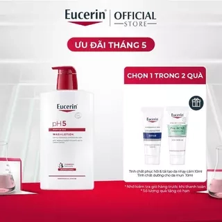 Sữa Tắm Cho Da Nhạy Cảm Eucerin pH5 Sensitive Skin Washlotion 1000ml
