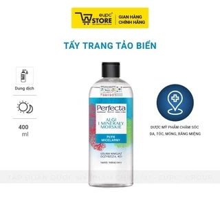 Tẩy Trang Tảo Biển Perfecta 400ml Làm Sạch Sâu Da, Giúp Loại Bỏ Lớp Trang Điểm Và Bụi Bẩn Dịu Nhẹ EUPC STORE