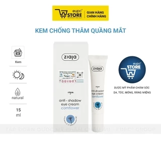 Kem Giảm Thâm Quầng Mắt Ziaja 15ml Chiết Xuất Thiên Nhiên, An Toàn Với Mắt EUPC STORE