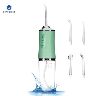 EVEBOT Máy tăm nước vệ sinh răng miệng chống thấm nước có thể sạc lại tiện dụng