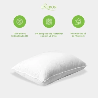 Ruột Gối Đầu Micro 45*65cm