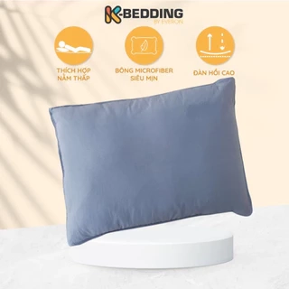 Ruột Gối Nằm K-Bedding by Everon - Trắng, Gối Cao nhiều kích thước (1 cái)