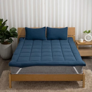 Topper nệm K-Bedding By Everon, tăng tiện ích, bảo vệ & làm mềm nệm, chất liệu gòn lông vũ, dày 5cm
