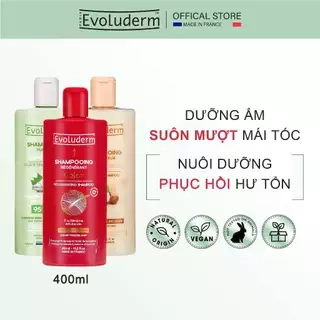 Dầu gội giúp dưỡng tóc suôn mượt và phục hồi tóc Evoluderm