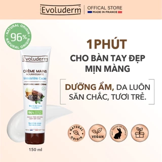Kem Dưỡng Da Tay Evoluderm Giúp Dưỡng Ẩm Phục Hồi Và Bảo Vệ Tinh Chất Cacao 150ml