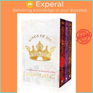 Sách - Kings of Sin 3-Book Boxed Set by Ana Huang (UK edition, paperback)