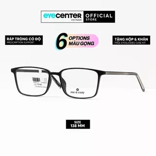 Gọng kính vuông nam nữ chính hãng C01S by Zac & Cody nhập khẩu Eye Center Vietnam