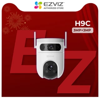 Camera wifi ngoài trời Ezviz H9C 10MP 2 mắt kép