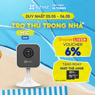 Camera WI-FI EZVIZ H1C 1080p, Trong Nhà, Đàm Thoại 2 Chiều, Phát Hiện Chuyển Đồng