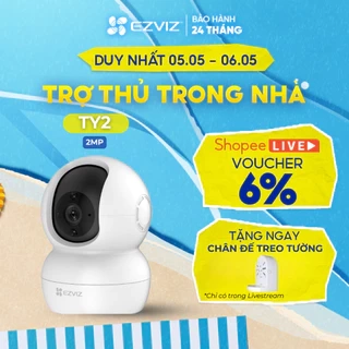 Camera WI-FI EZVIZ TY2 Trong nhà 1080P (Nâng cấp từ C6N, TY1), Quay Quét 360 Độ, Đàm Thoại Hai Chiều