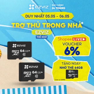 Thẻ nhớ Micro SD EZVIZ 64GB/ 128GB Tốc Độ Cao Cho Camera, Điện Thoại Chính Hãng