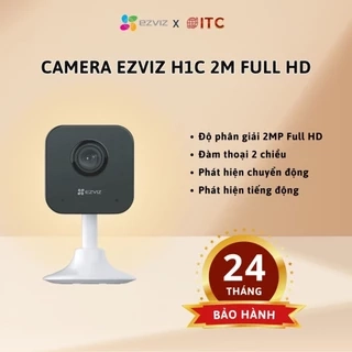 Camera WI-FI EZVIZ H1C 1080p, Góc Rộng 108 Độ, Đàm Thoại 2 Chiều- chức năng thông minh