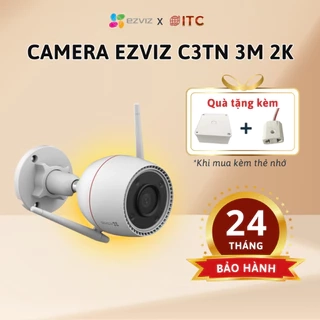 camera wifi không dây ezviz H3c 2K+ 4Megapixel có màu ban đêm , đàm thoại 2 chiều phát AI phát hiện chuyển động