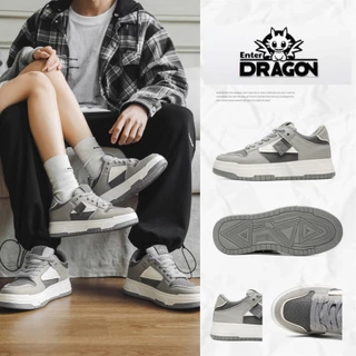 Giày thể thao sneaker nam nữ Enter Dragon De Monaco Gray 2025 (2 Phiên bản cổ thấp và cổ cao )