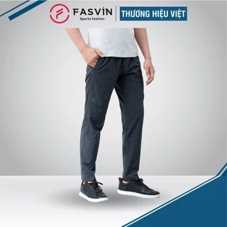 Quần Dài Nam FASVIN Chất Vải Gió Thể Thao Cao Cấp 01 Lớp Cạp Chun, Vận Động Thoải Mái DC22532.HN