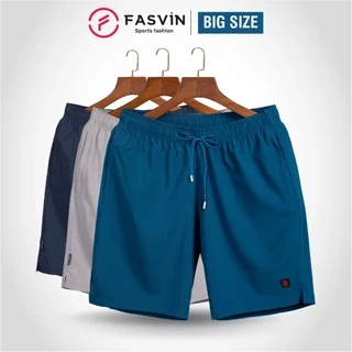 Quần Short Nam BIG SIZE FASVIN D173 Từ 80 Đến 120KG Vải Gió Chun Đẹp Hàng Nhà Máy Tiện Dụng