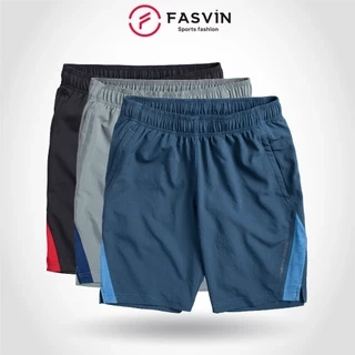 Quần short nam FASVIN thể thao vải gió thoải mái chuẩn phom siêu nhẹ Q475.HN