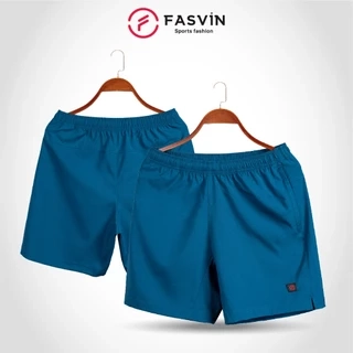 Quần đùi nam chạy bộ Fasvin R21451.HN vải Dù Gió co giãn nhẹ mát