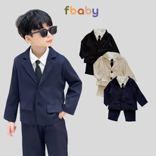 Set Bộ Vest Bé Trai Fbaby Kèm Áo Sơ Mi, Cavat Hàn Quốc Cao Cấp Phong Cách Mặc Sự Kiện Dự Tiệc Đi Chơi Lịch Sự