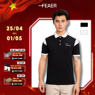 Áo polo nam có cổ Contrast Collar nam tính, thanh lịch, sang trọng - FEAER