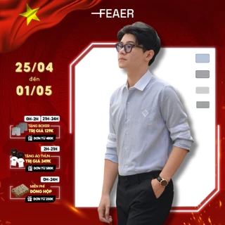 Áo sơ mi tay dài BOISE chất liệu Oxford Line, trẻ trung, thanh lịch - FEAER