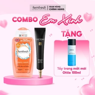 Dung dịch vệ sinh phụ nữ cao cấp Femfresh + Kem mắt cao cấp Recipe 30ml