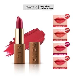 Son Thỏi Lì Cao Cấp Hàn Quốc Tinchew Lip Color Stick 3.5g - 4 Màu