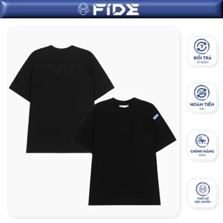Áo thun FIDE phông unisex form rộng local brand nam nữ cổ tròn oversize - AT115