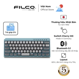 Bàn phím cơ Bluetooth Filco Minila-R Convertible ASAGI - Hàng chính hãng