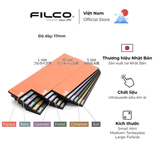 Kê tay Filco Majestouch Wrist rest Macaron dày 17mm Đế Poron cao cấp - Hàng Chính Hãng