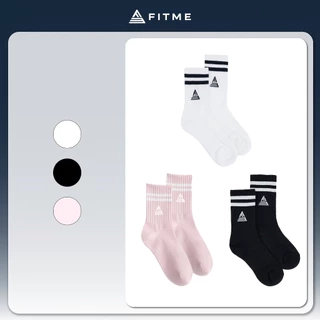 Vớ Fitme thể thao cổ cao dày dặn Nam Nữ thời trang Unisex