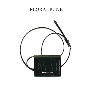 Ví Đeo Chéo Gwen Woc Floralpunk - Mini Bag Da PU Cao Cấp, Đựng AirPods, Chìa Khóa & Thẻ ATM