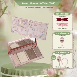 Flower Knows Butterfly Cloud Collar Collection Hộp Phấn 2 Màu Phấn Highlight và Phấn Má Hồng 6g