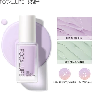 Kem lót dưỡng ẩm FOCALLURE làm sáng da chống thấm nước trọng lượng nhẹ hiệu 30g