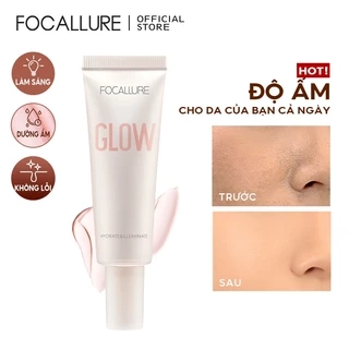 Kem lót FOCALLURE 25g trang điểm kiềm dầu nâng tông che lỗ chân lông làm mịn da