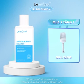 Dầu Gội Sạch Gàu LEMOND Làm Sạch Gàu Ngứa, Hỗ Trợ Giảm Nấm Da Đầu Và Dưỡng Tóc chai 120ml