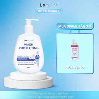 Dung dịch vệ sinh phụ nữ ALFASEPT INTIMATE WASH Protecting 300ml - Chiết xuất vitamin E ngăn nấm dưỡng ẩm trẻ hóa làn da