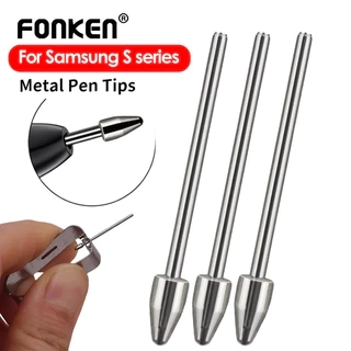 Đầu Kim Loại Fonken Cho Samsung Galaxy Tab S6 S7 S8 S9 S22 S23 S24 Note20 Note10 Stylus Tip Máy Tính Bảng Thay Thế Bút Chì Nib Với Kẹp Dụng Cụ