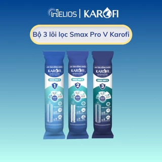 Bộ 3 lõi lọc thô Karofi Smax Pro V 1 2 3 - Hàng chính hãng