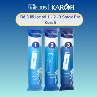 Bộ lõi lọc nước thô 123 SMAX Pro Karofi - Hàng chính hãng