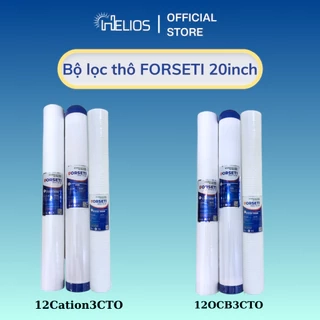 Combo 3 lõi lọc đầu nguồn 20 inch FORSETI dùng cho cốc lọc 20inch