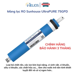 Màng RO Sunhouse UltraPure công suất lọc 75 GPD cho máy lọc nước RO có sử dụng vỏ màng-Hàng chính hãng bảo hành 3 tháng
