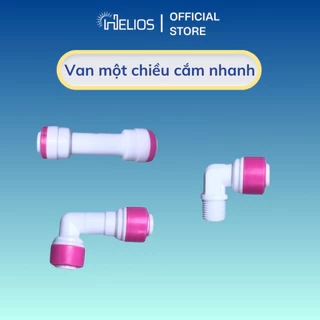 Van 1 chiều vặn ren và cắm nhanh phi 6 dùng cho máy lọc nước RO Karofi, Kangaroo, Forseti, Sunhouse,...