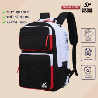 Balo Fortune Mouse laptop phối màu nhiều ngăn B197