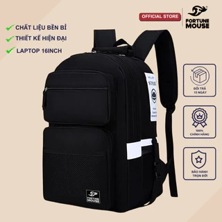 Balo laptop thời trang Fortune Mouse nhiều ngăn nam nữ B197