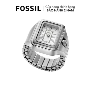Nhẫn đồng hồ nữ Fossil RAQUEL WATCH RING ES5343 dây thép không gỉ - màu vàng